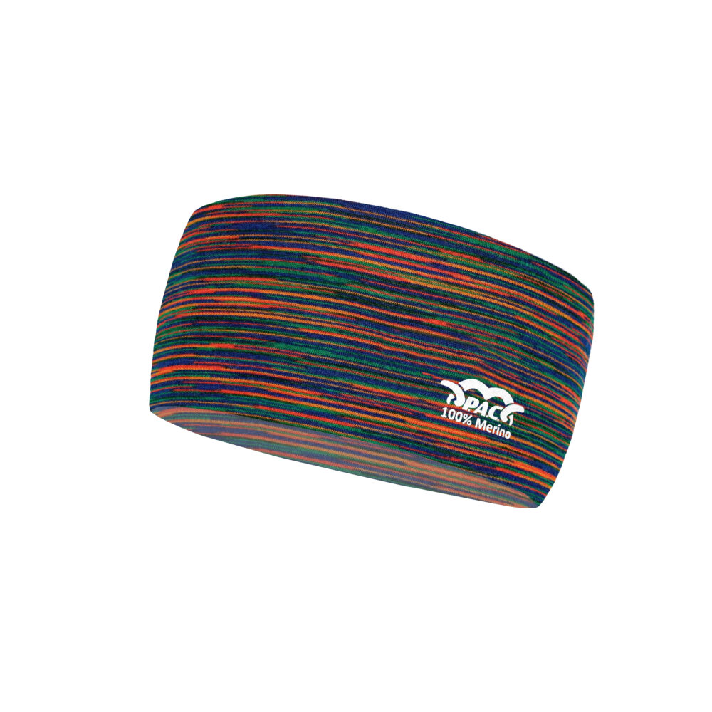 PAC Merino Headband Multi Rainbows