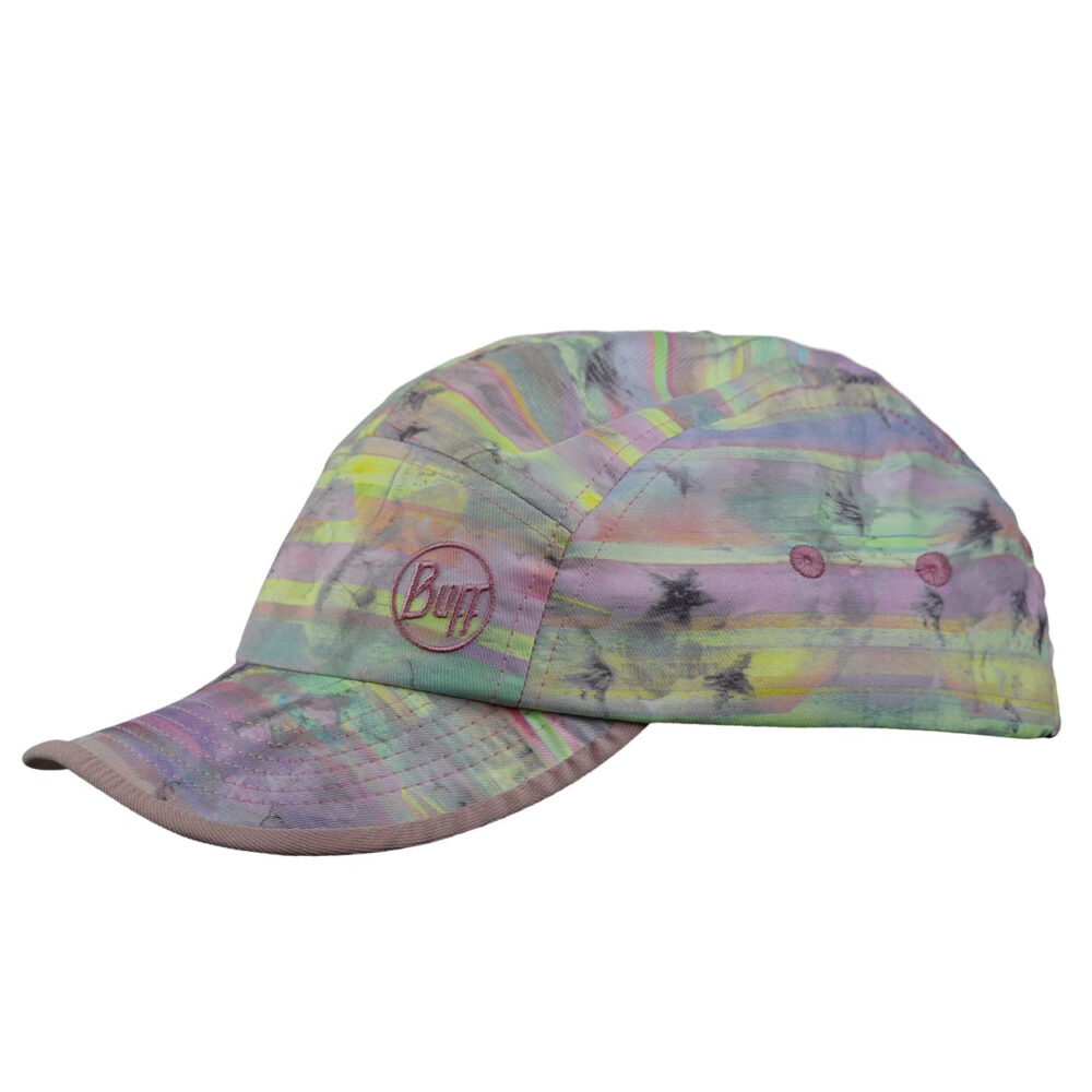 Buff Kids Five Panel Go Cap Graze Multi