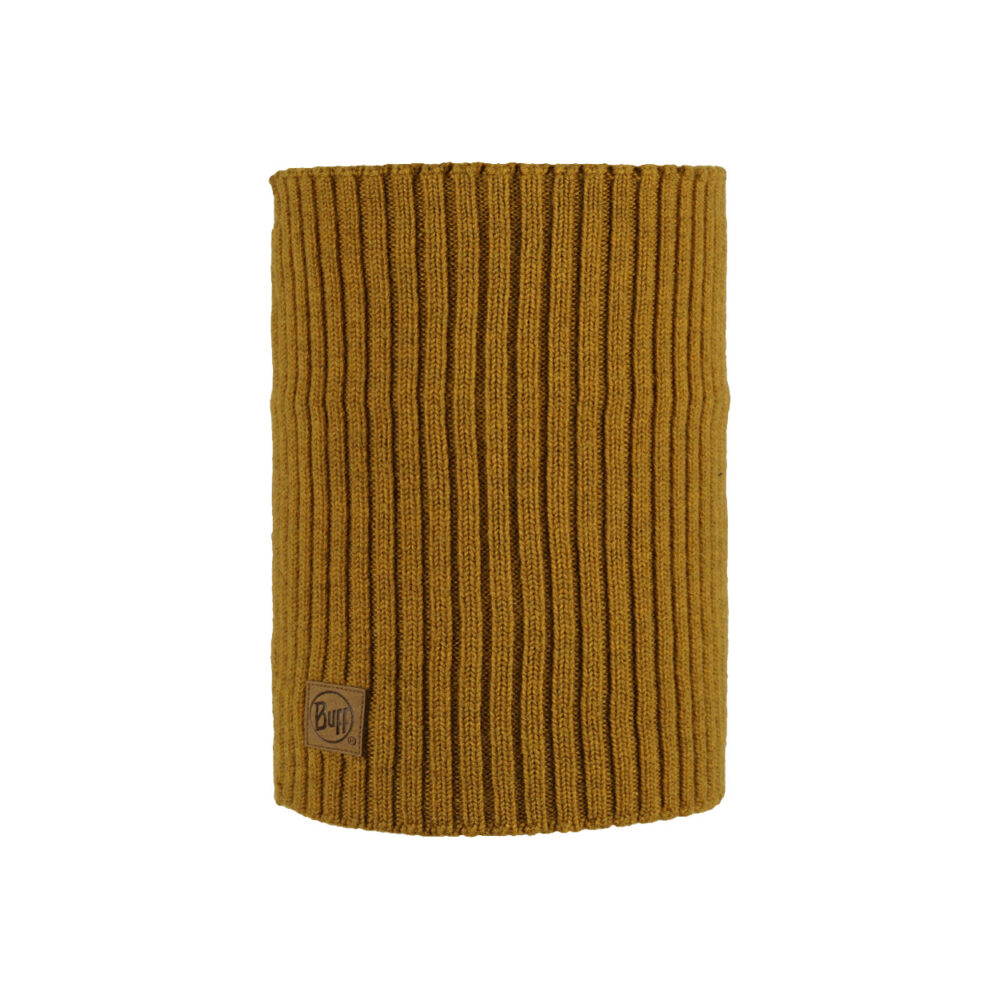 Buff Knitted Neckwarmer Norval Mustard