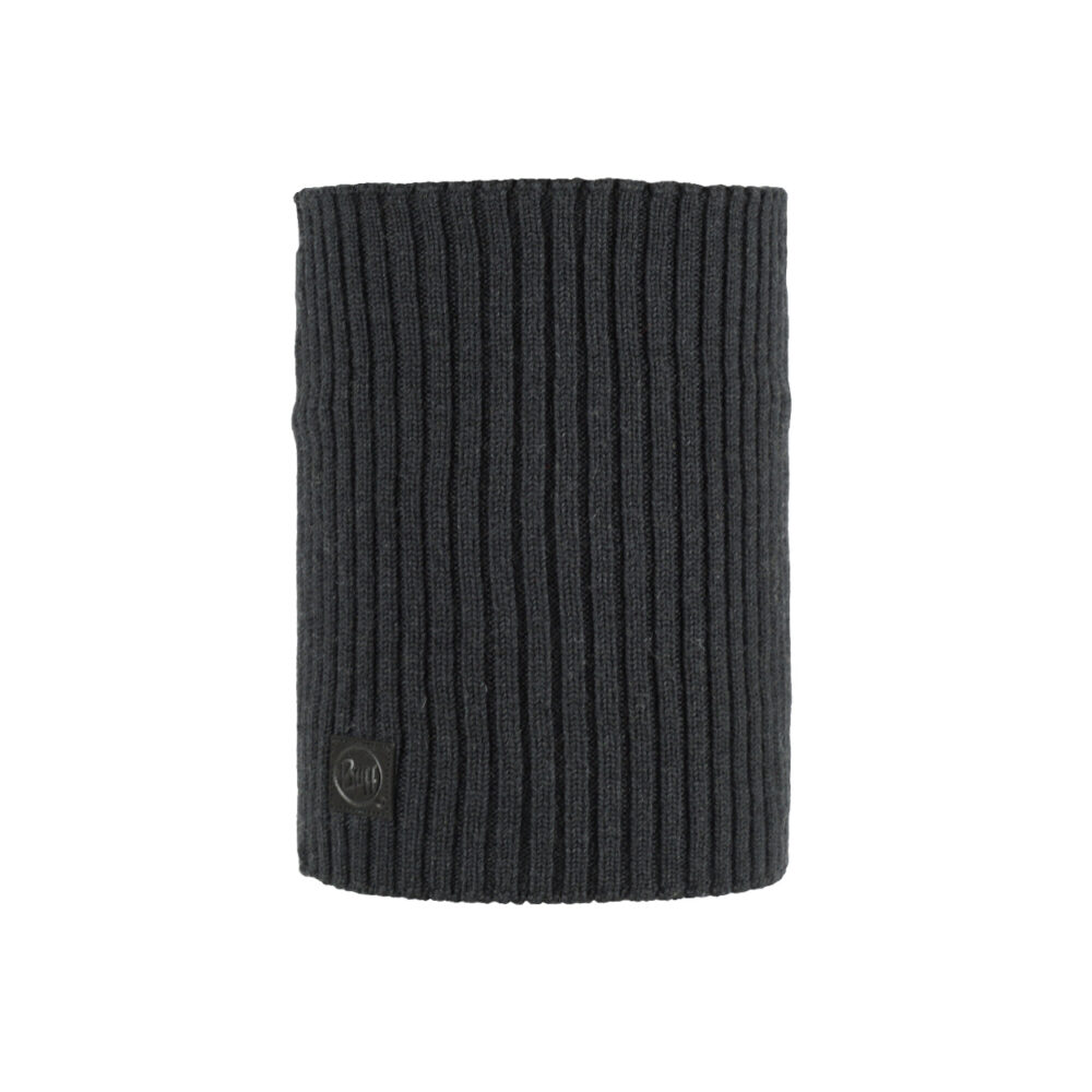 Buff Knitted Neckwarmer Norval Graphite