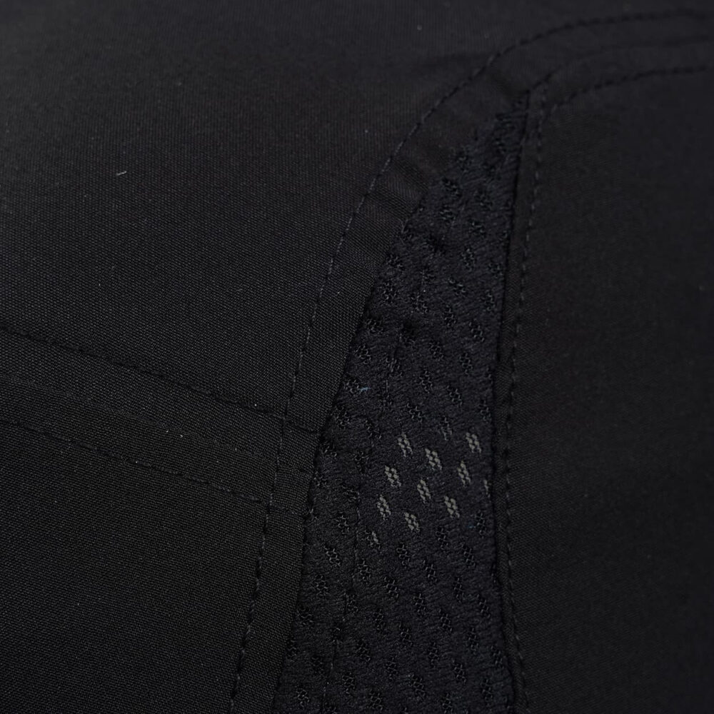 Buff 5 Panel Go Cap R-Solid Black S/M – Bild 3