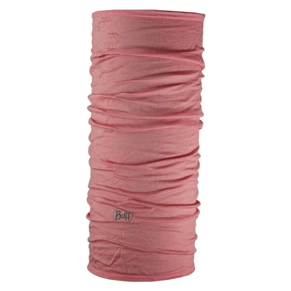 Buff Lightweight Merino wool Solid Rosewood