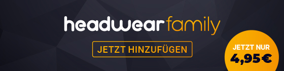 Headwear-Family jetzt hinzufügen