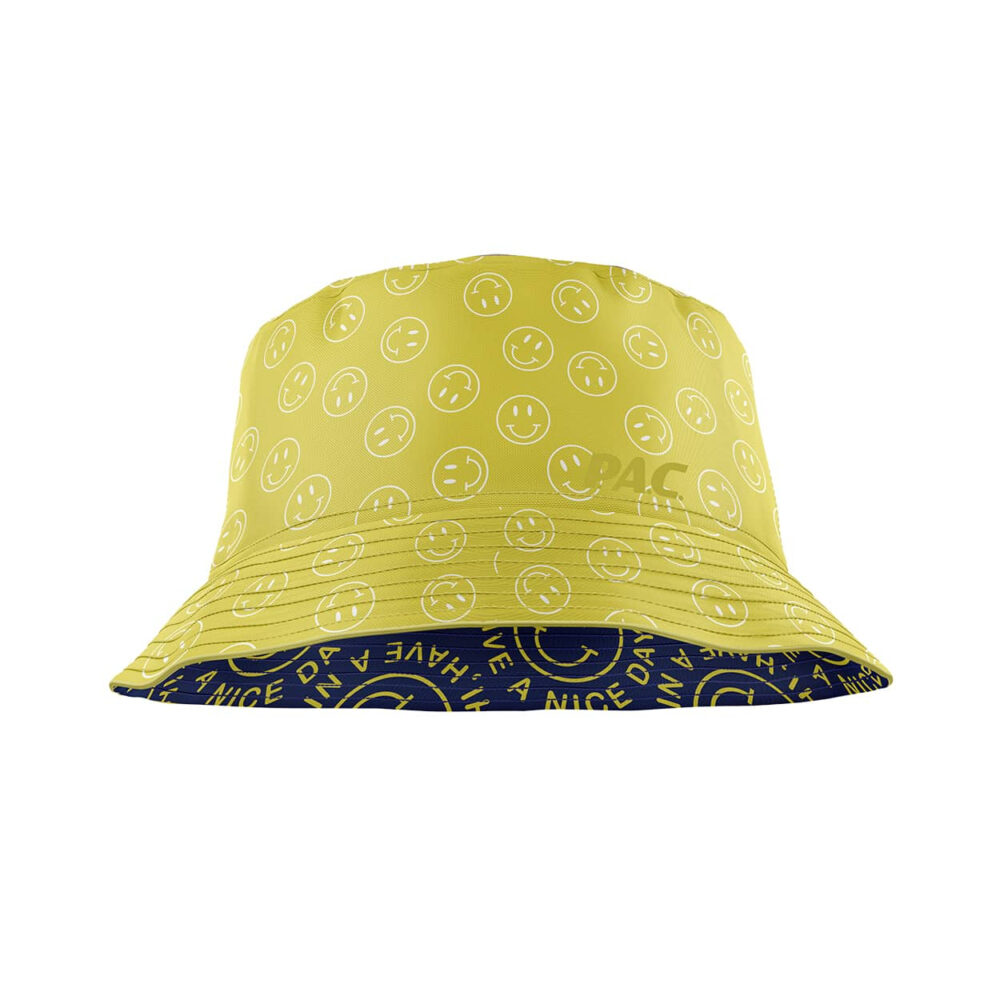 PAC Bucket Hat Ledras S/M - Blue/Yellow AOP – Bild 2