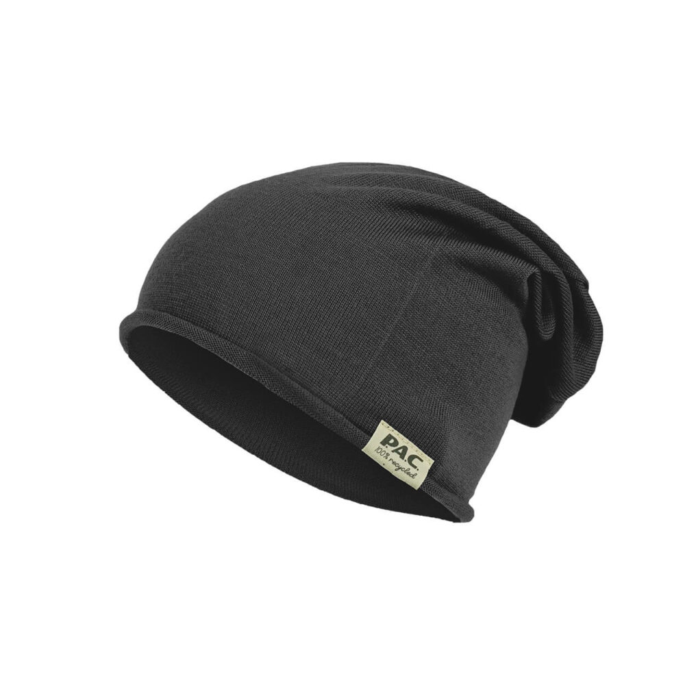 PAC Nature Merin 100% Recycled Merino Beanie - Black