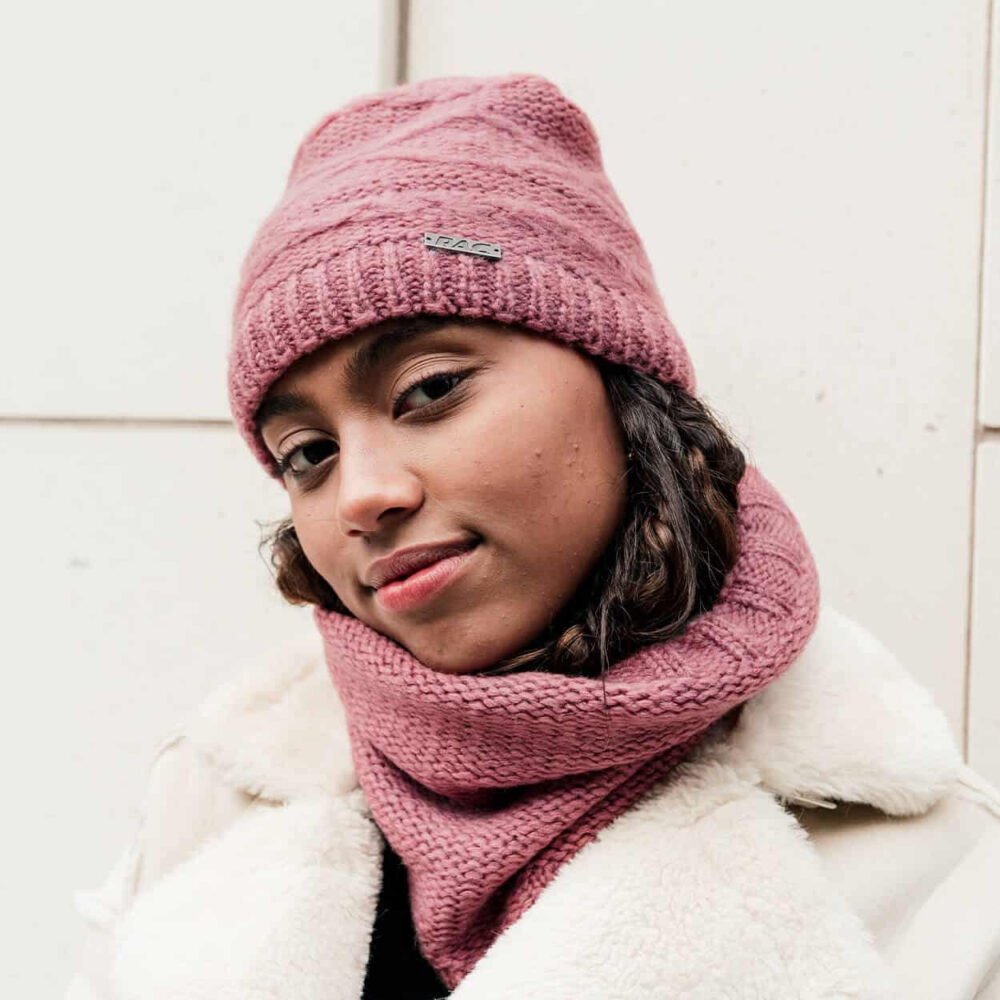 PAC Salo Beanie - Rose – Bild 3