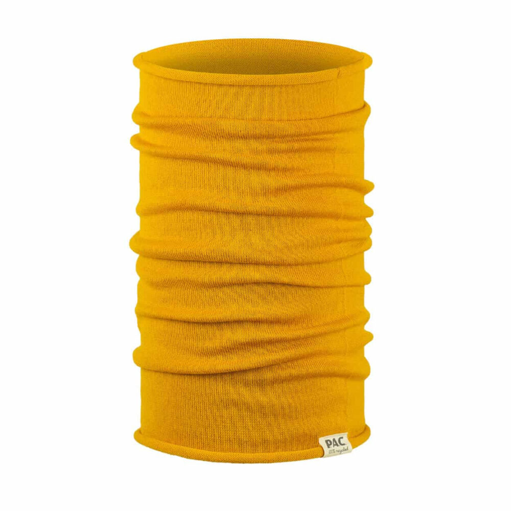 PAC Nature Merin 100% Recycled Merino Neckwarmer - Yellow