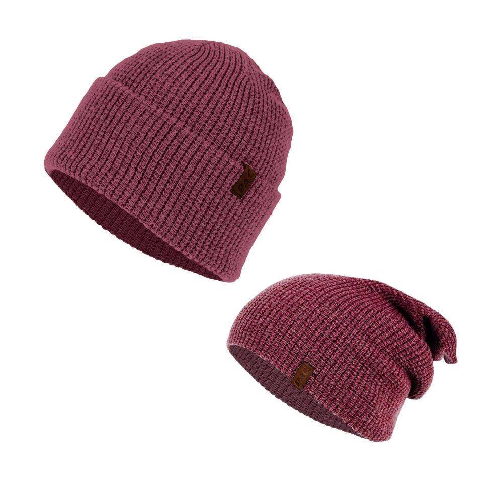 PAC Kids Merilo Merino Beanie - Rose – Bild 3
