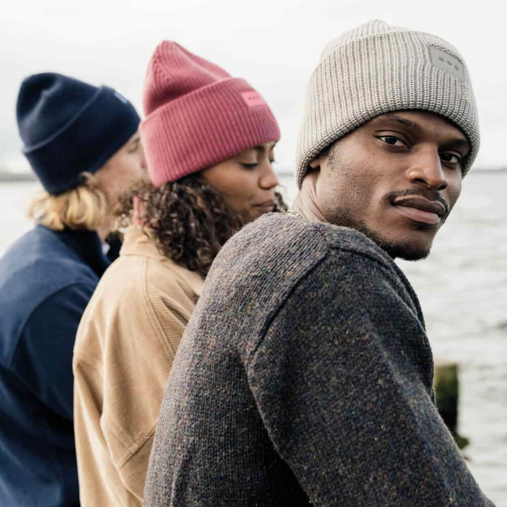 PAC Ecovo Merino Beanie - Navy – Bild 2