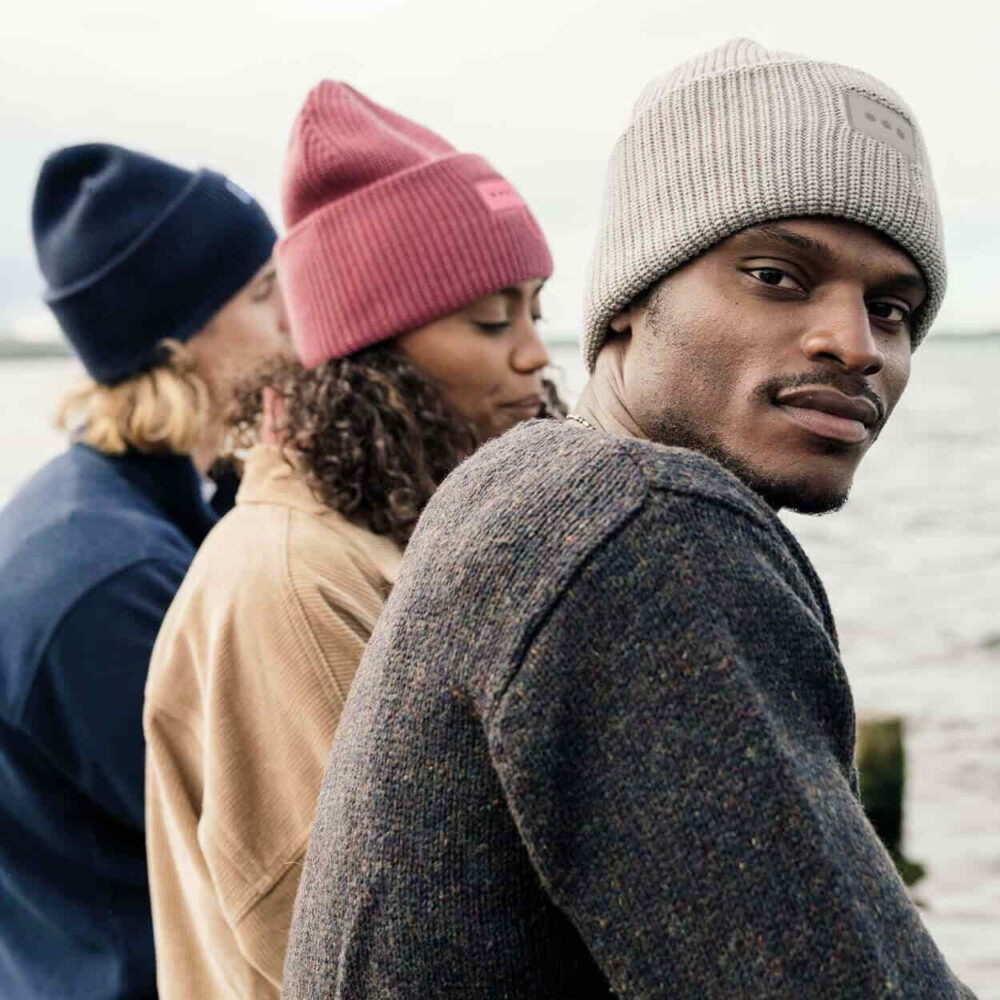 PAC Ecovo Merino Beanie - Grey – Bild 3