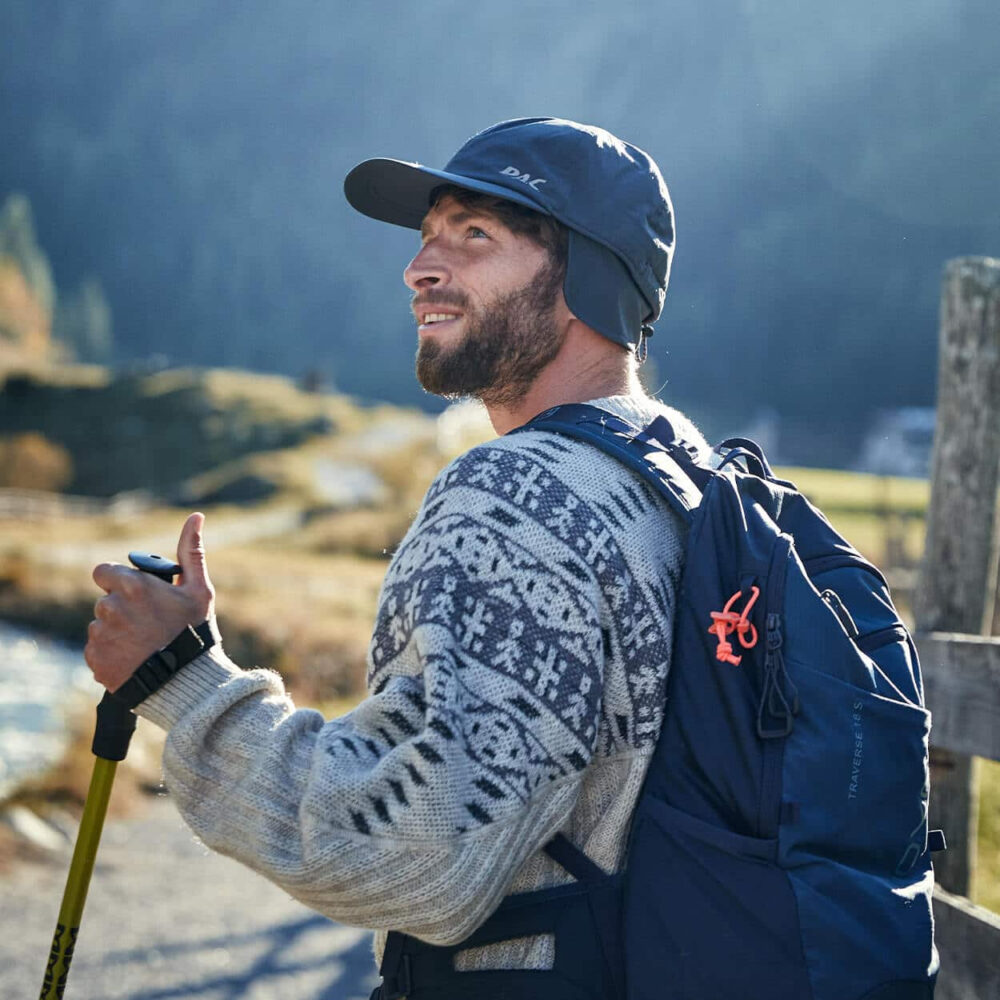 PAC Dhawal Gore-Tex Outdoor Ear Flap Cap - Navy S/M – Bild 3