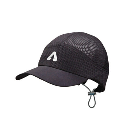 PAC Mesh Run Cap - Black