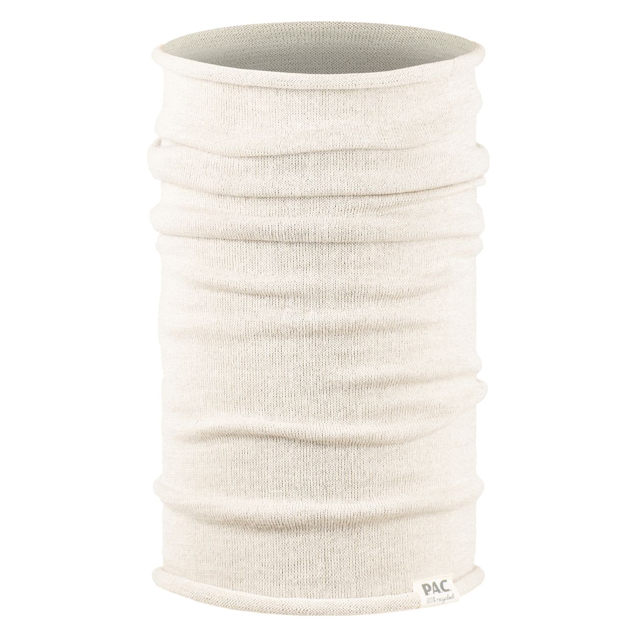 PAC Nature Merin 100% Recycled Merino Neckwarmer - Off white
