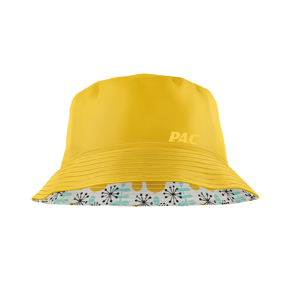 PAC Kids Ledras Bucket Hat - Yellow AOP – Bild 2