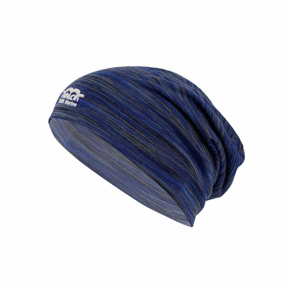 PAC Merino Beanie Multi Deep Ocean