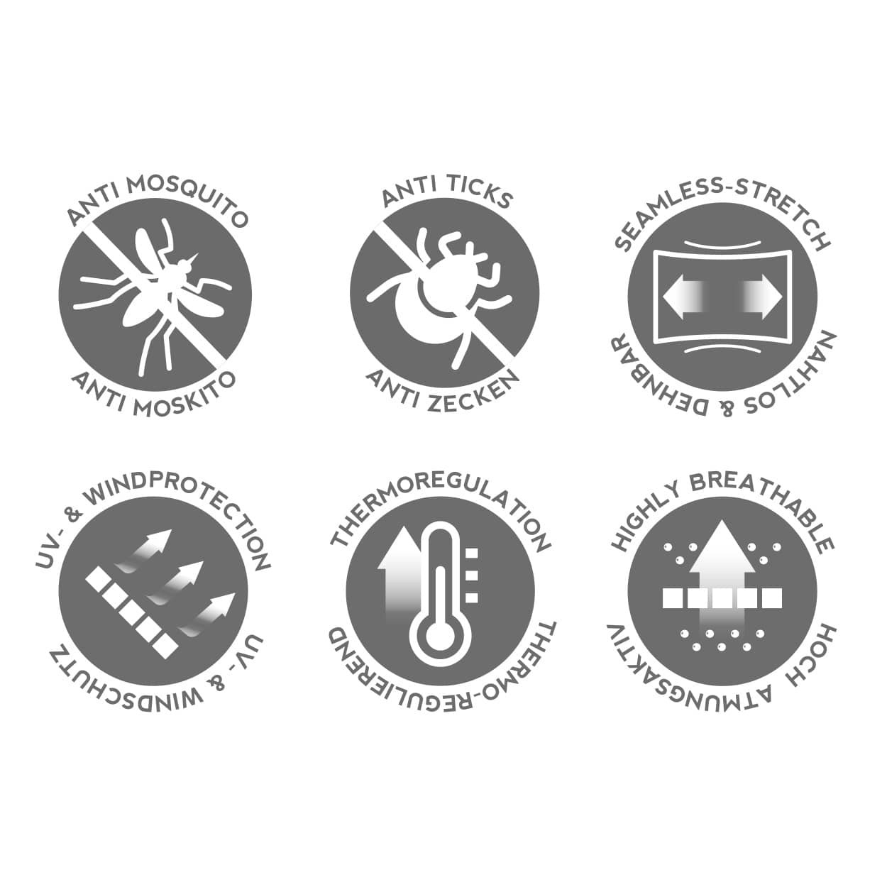 PAC Anti Mosquito Headband S/M Peach Dawn