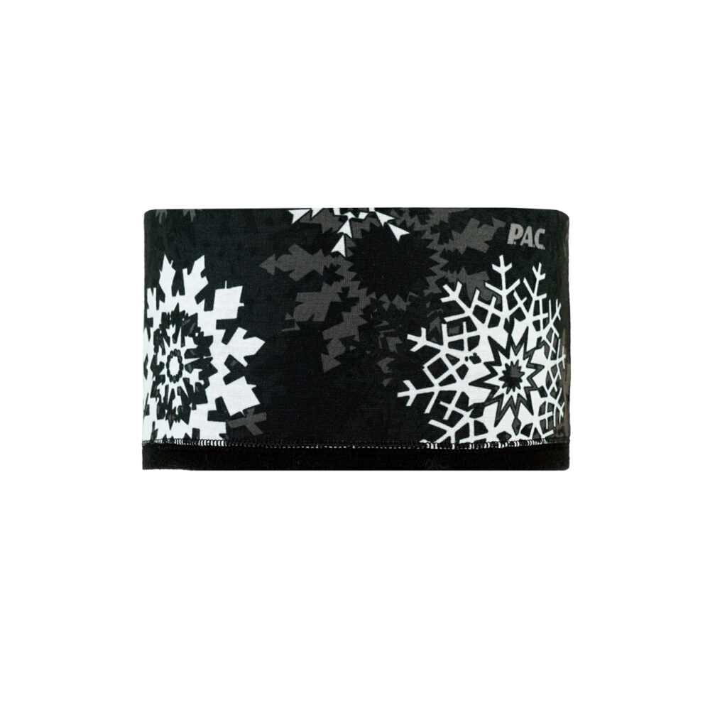 PAC Headband Fleece Ice Crystal Black