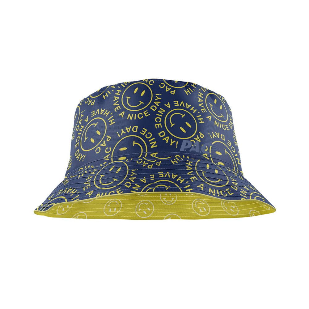 PAC Bucket Hat Ledras L/XL - Blue/Yellow AOP
