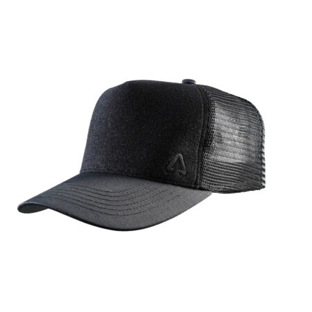 P.A.C. Kids DIY Trucker Cap Blank Black