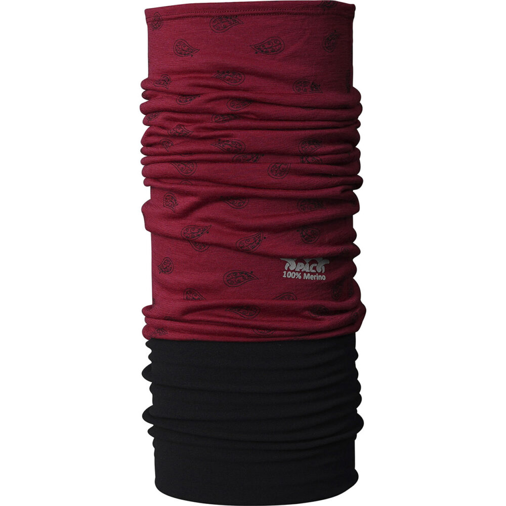 PAC Merino Fleece Paisley Plum