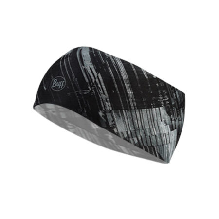 Buff Coolnet UV Wide Headband Stal Grey