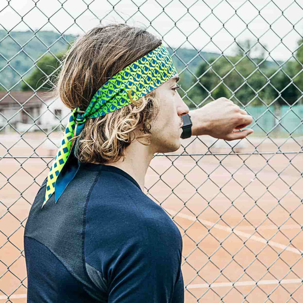 PAC  Recycled Tie Headband Power Suvap – Bild 6