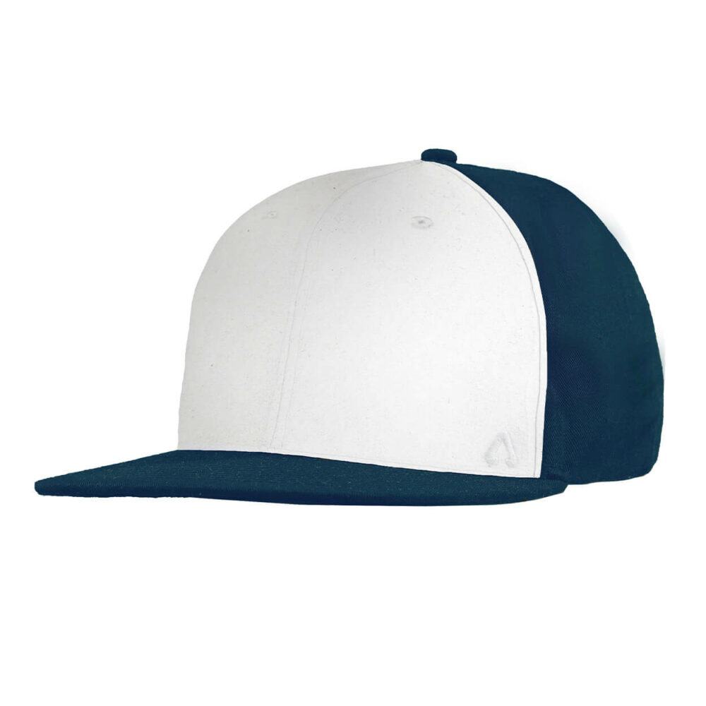 P.A.C. DIY Snapback Blank Navy-White