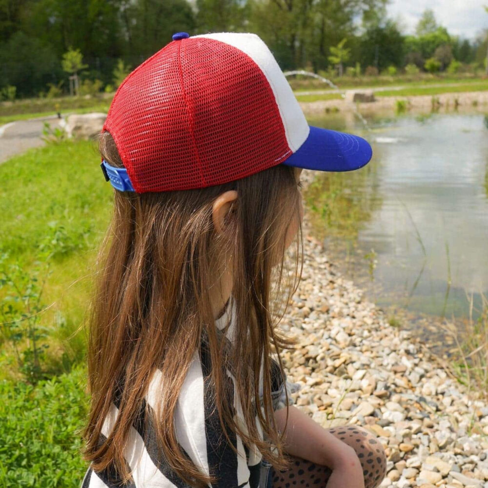 P.A.C. Kids DIY Trucker Cap Blank Black – Bild 5