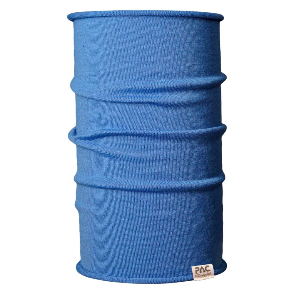 P.A.C. Nature Merin 100% Recycled Merino Neckwarmer - Blue