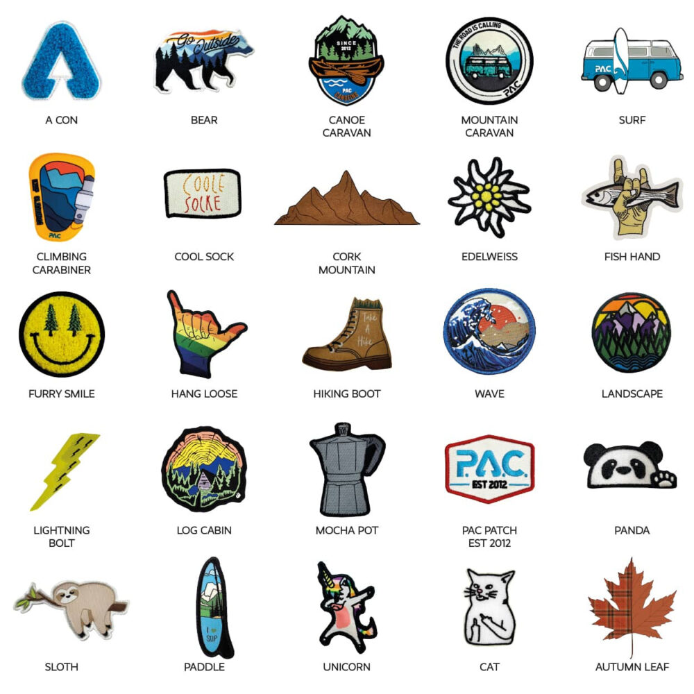 P.A.C. DIY Patches – Bild 2