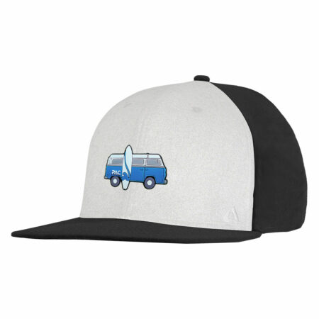 P.A.C. DIY Snapback Cap ReadyToWear Black/White Caravan Surf