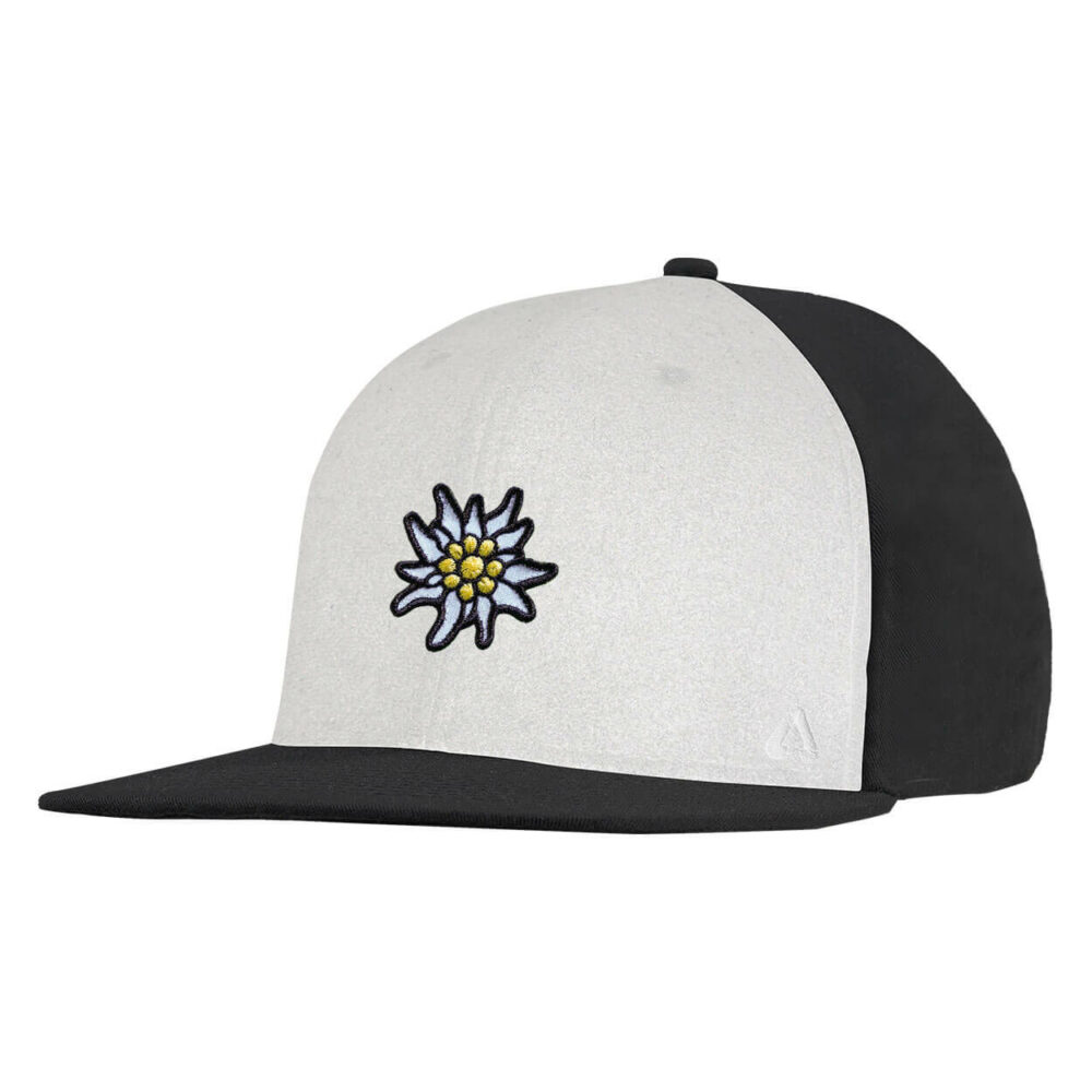 P.A.C. DIY Snapback Cap ReadyToWear Black/White Edelweiss