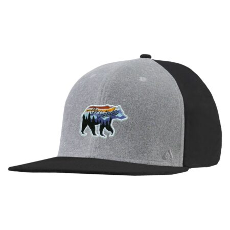 P.A.C. DIY Snapback Cap ReadyToWear Grey Bear