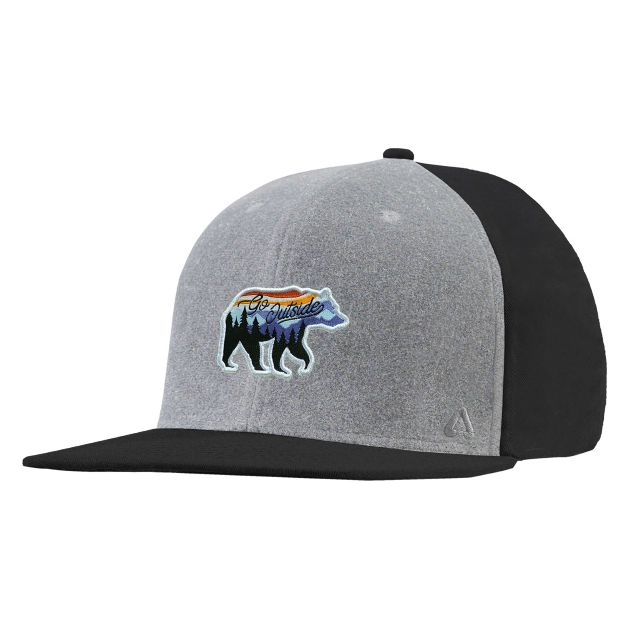 P.A.C. DIY Snapback Cap ReadyToWear Grey Bear