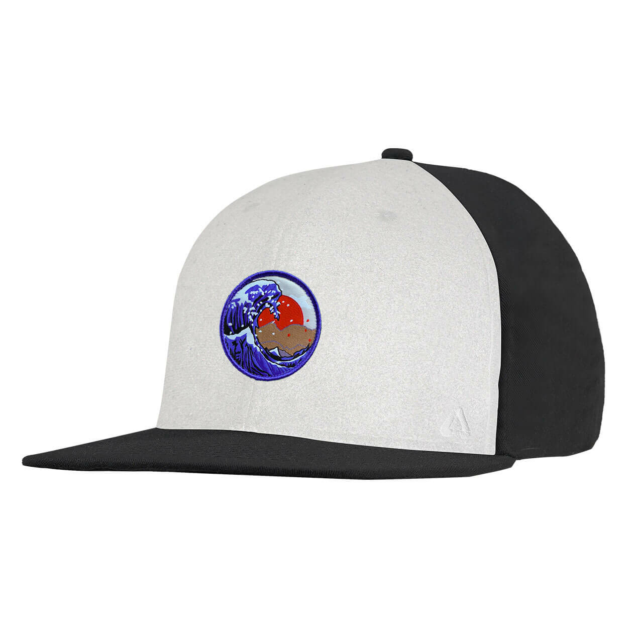 P.A.C. DIY Snapback Cap ReadyToWear Black/White Wave