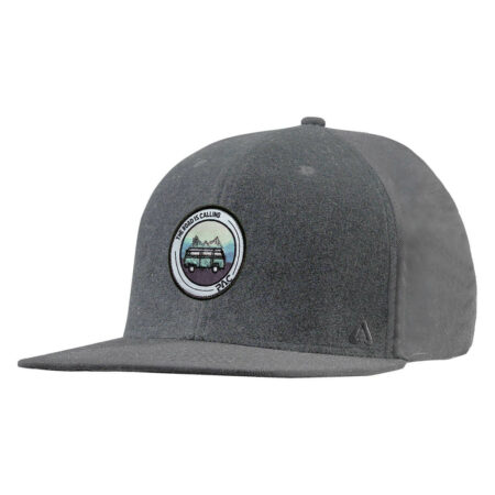 P.A.C. DIY Snapback Cap ReadyToWear Grey Mountain Caravan