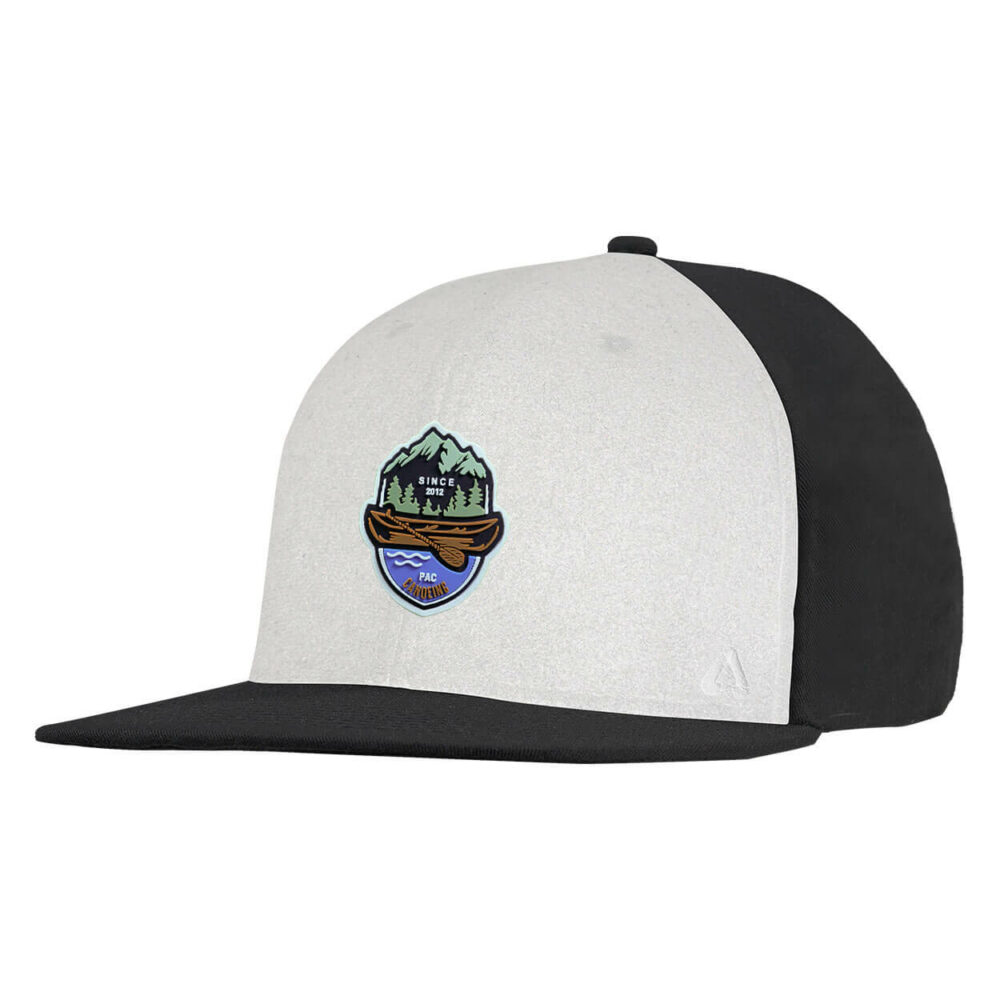 P.A.C. DIY Snapback Cap ReadyToWear Black/White Canoe