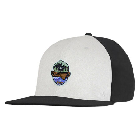 P.A.C. DIY Snapback Cap ReadyToWear Black/White Canoe