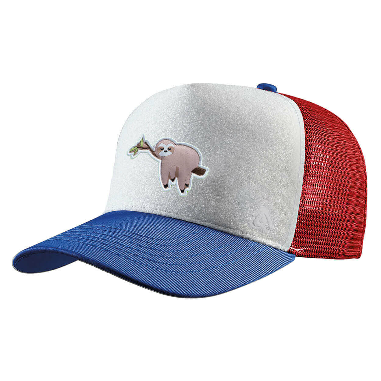 P.A.C. DIY Trucker Cap ReadyToWear Blue/Red Sloth