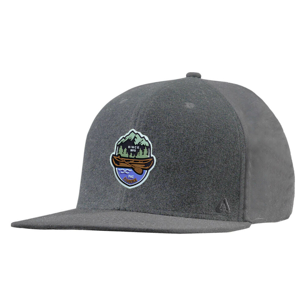P.A.C. DIY Snapback Cap ReadyToWear Grey Canoe