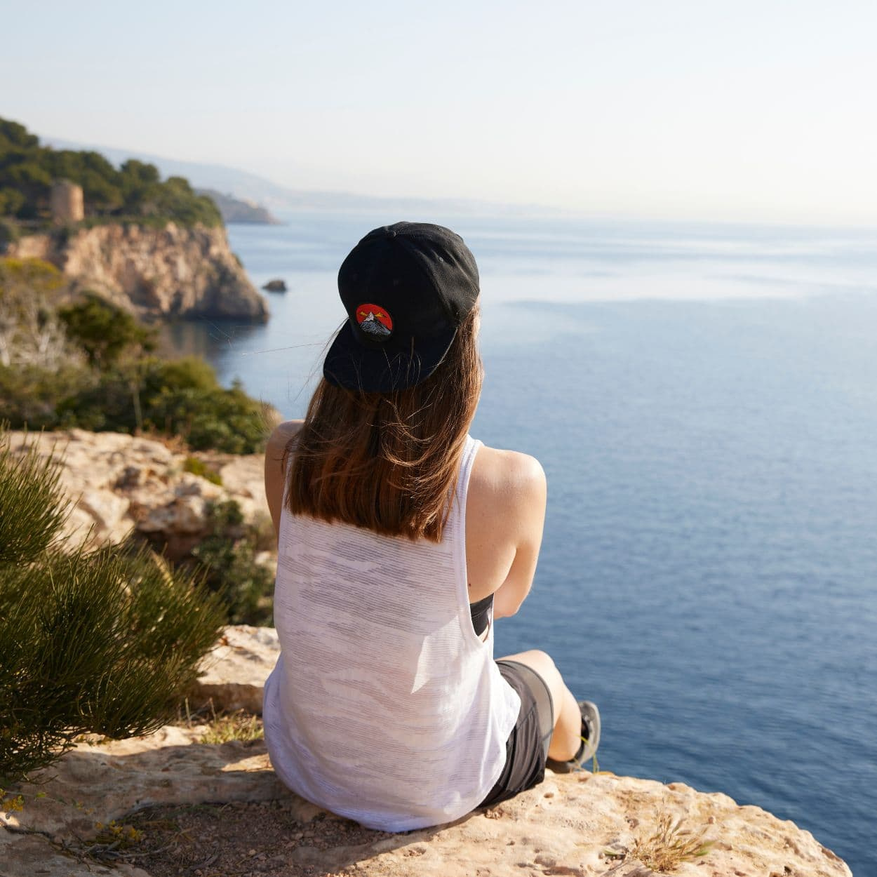 P.A.C. DIY Snapback Cap ReadyToWear Black/White Mushroom – Bild 3