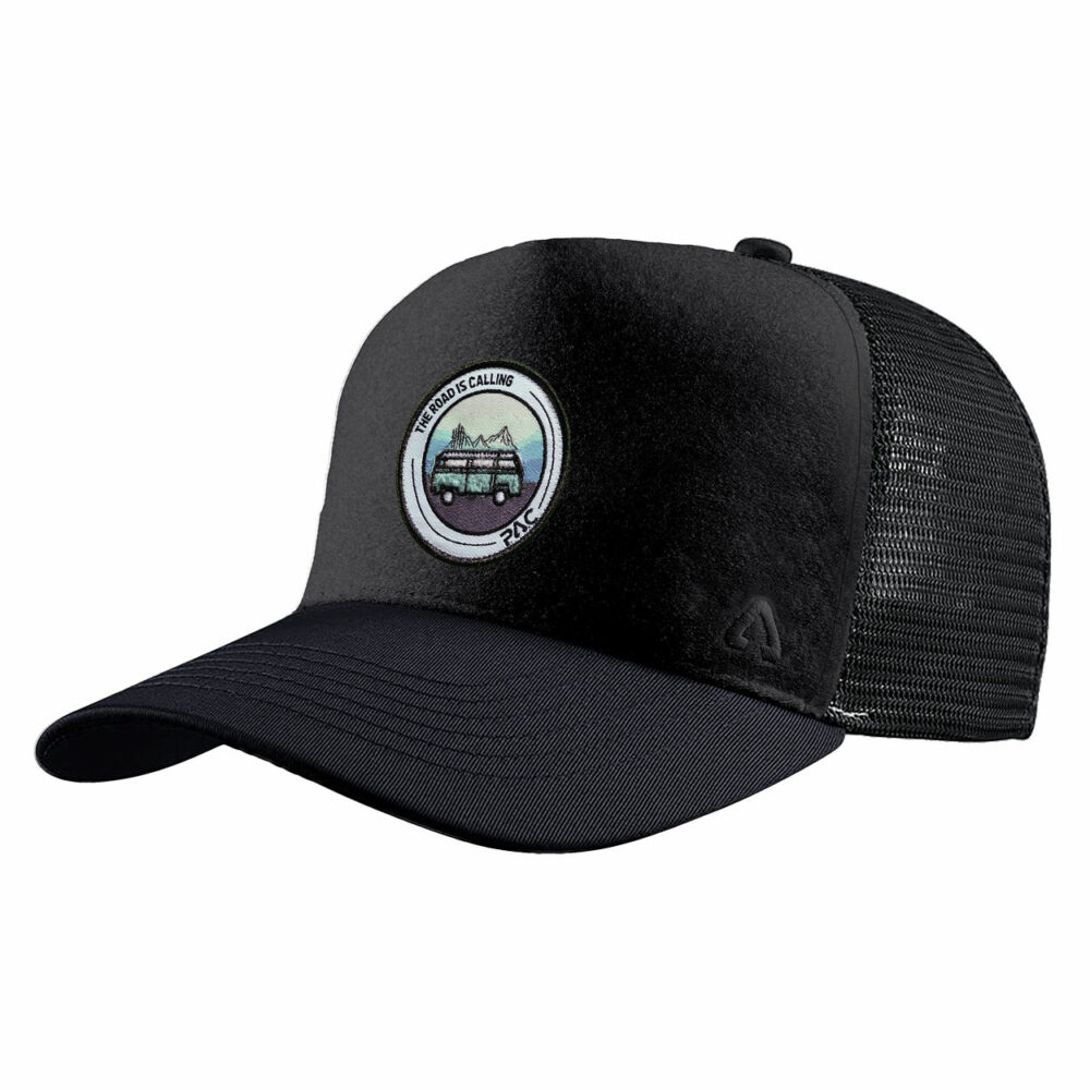 P.A.C. Kids DIY Trucker Cap ReadyToWear Black Mountain Caravan