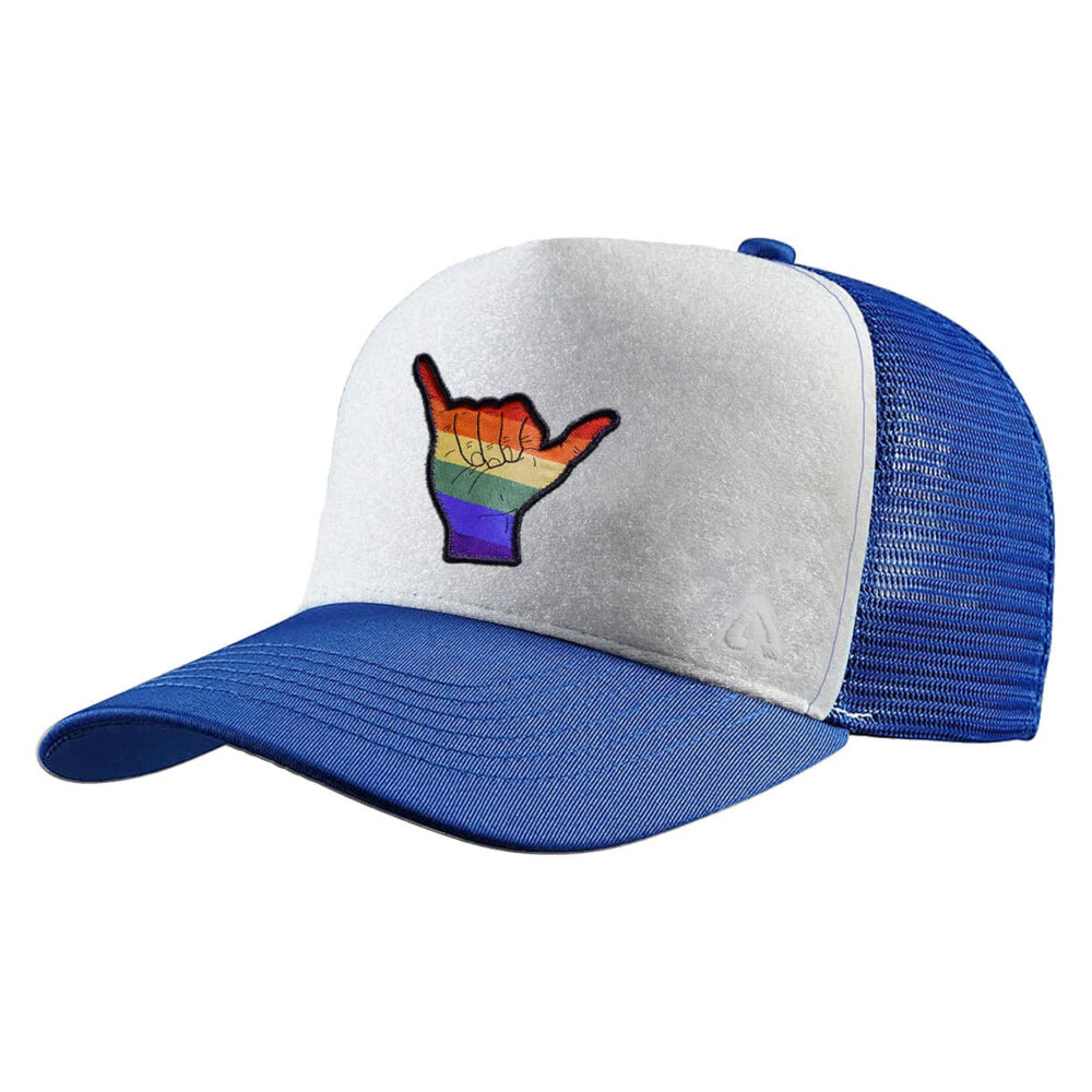 P.A.C. DIY Trucker Cap ReadyToWear Blue/White Mahalo