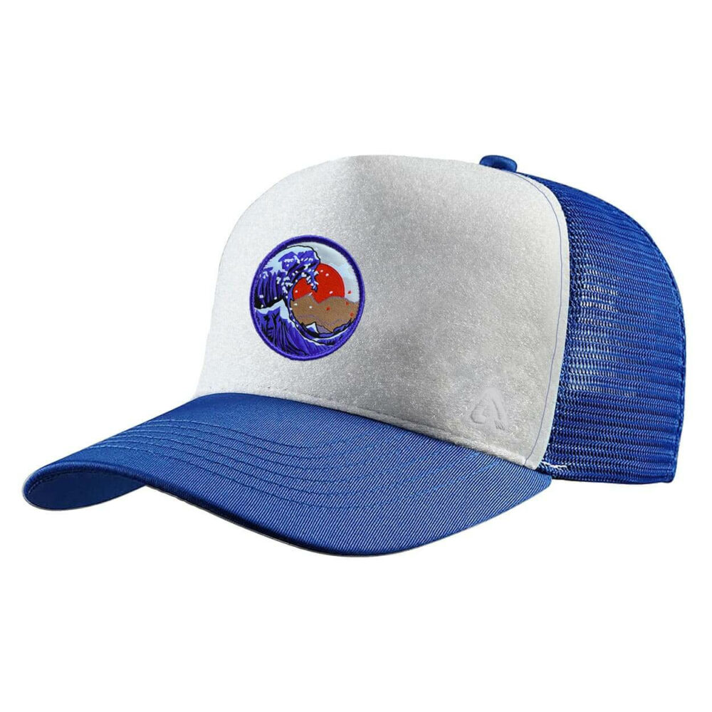 P.A.C. DIY Trucker Cap ReadyToWear Blue/White Wave