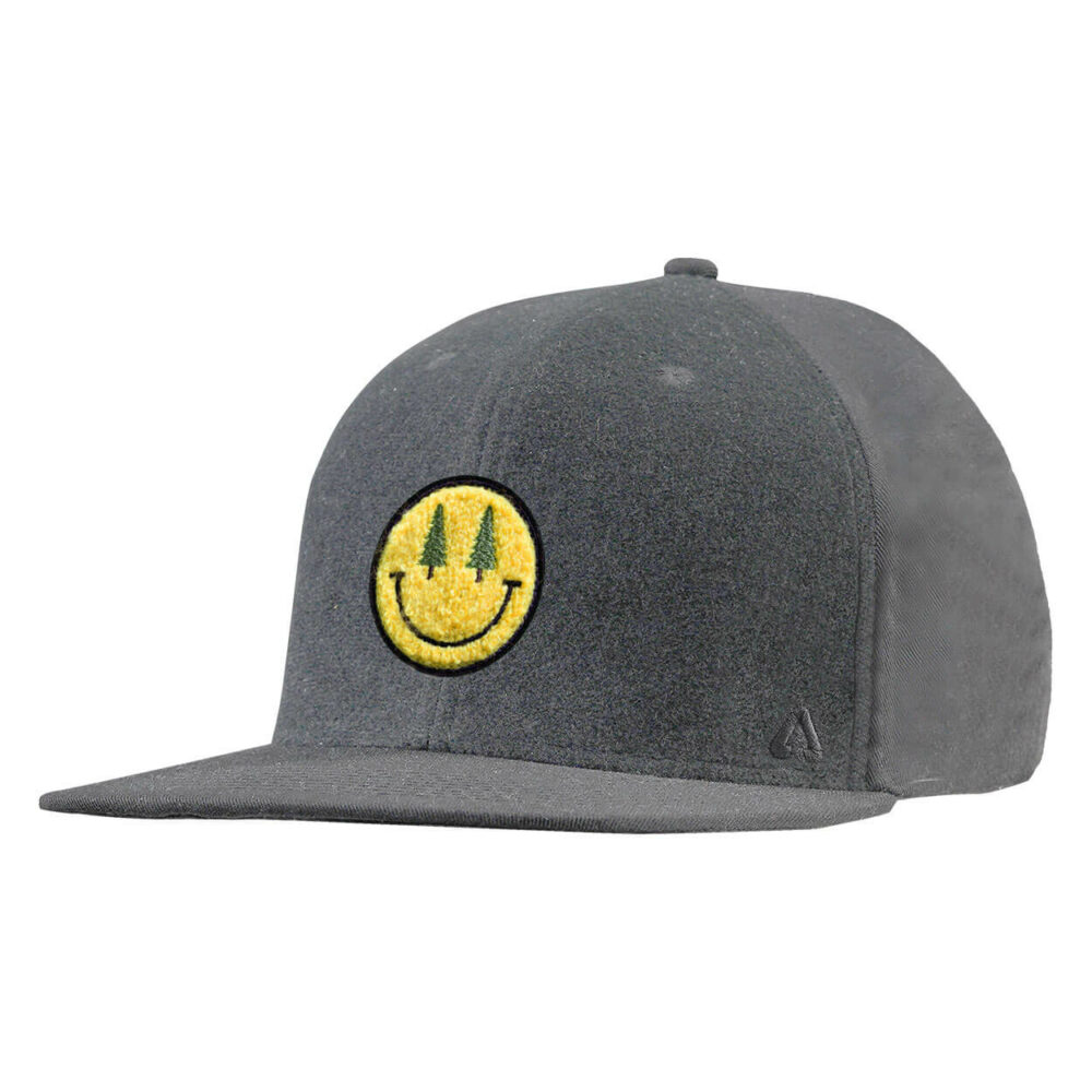 P.A.C. DIY Snapback Cap ReadyToWear Grey Furry Smile