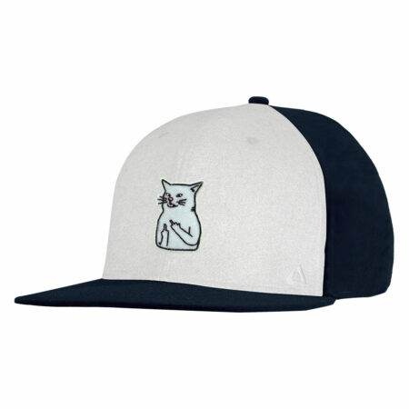 P.A.C. DIY Snapback Cap ReadyToWear Navy/White Cat