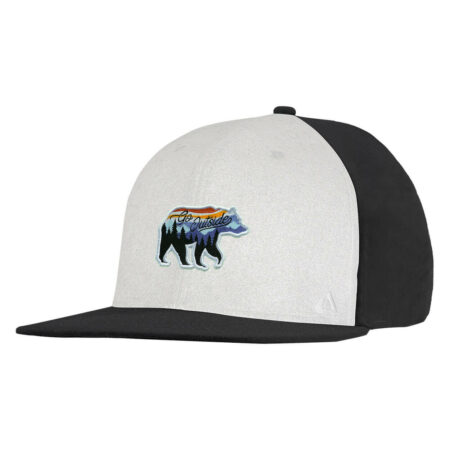 P.A.C. DIY Snapback Cap ReadyToWear Black/White Bear