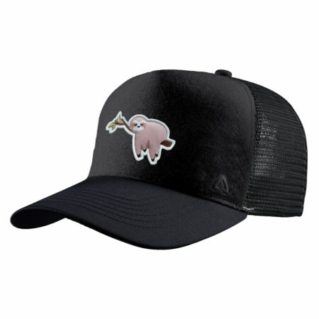 P.A.C. Kids DIY Trucker Cap ReadyToWear Black Sloth