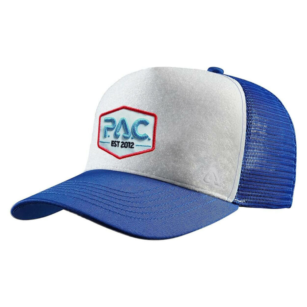 P.A.C. DIY Trucker Cap ReadyToWear Blue/White Est. 2012
