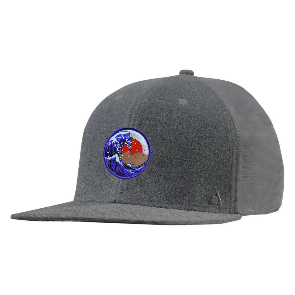 P.A.C. DIY Snapback Cap ReadyToWear Grey Wave